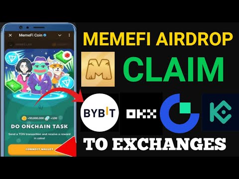 MEMEFI Airdrop Claim and Withdrawal To Exchanges | Memefi Withdrawal - Do This Immediately