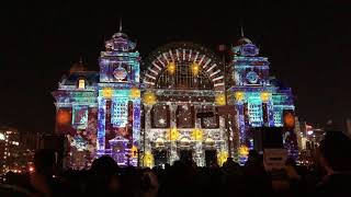 3D projection mapping osaka japan大阪市中央公会堂100年記念開館。2018年度