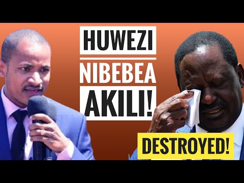 FINALLY! BABU OWINO QUITS RAILA'S CULT!