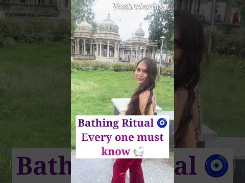 Bathing ritual every one must know. #vastucharms #astrology #youtube #youtubeshorts #motivation