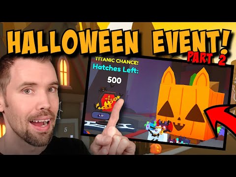 🔴LIVE | HALLOWEEN EVENT PART 2 PET SIMULATOR 99  | Roblox