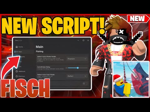 *NEW* Fisch Script Pastebin 2024 No Key - Fastest Auto Fish, Dupe, Auto Sell, & Megalodon Hack!