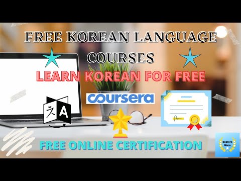 Free Korean Language Courses - Learn Korean online for free - Korean Language for Beginners