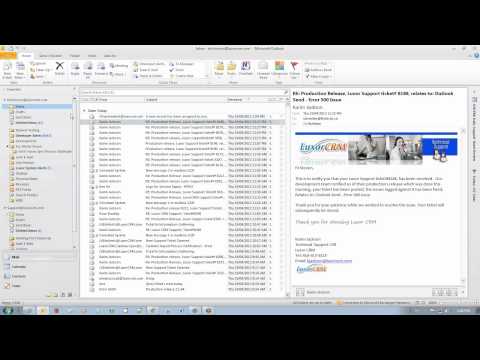 Luxor CRM Outlook Add-on