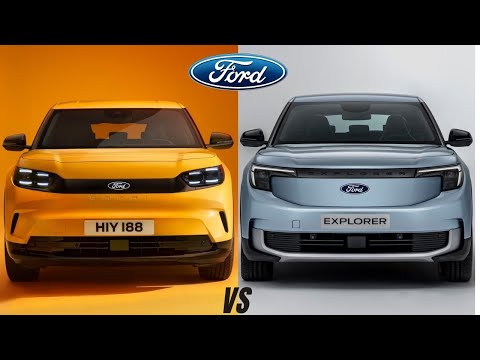 2024 Ford Capri EV vs 2024 Ford Explorer EV - In-Depth Comparison | Which Electric SUV Wins?