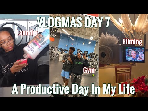 VLOGMAS DAY 7🎄: A Productive Day In My Life