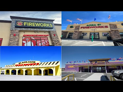 GOOD DEALS! Last Minute Firework Shopping Pahrump Nevada 2024