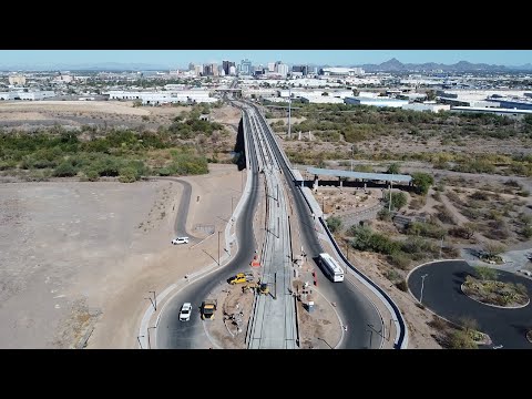 South Central Extension/Downtown Hub drone flyover - November 2024