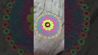 My rangoli #tiharspecial #tihar2081