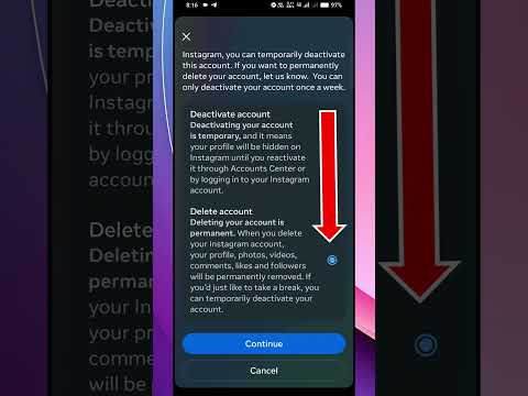 🔴How to delete instagram account | instagram account delete permanently