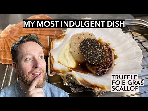 Can it get anymore French? Scallops, Foie Gras & Truffle fr Greg Marchand's Frenchie | John Quilter