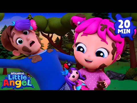 Ten In The Bed - 10 to 1 | Little Angel And Friends Kid Songs