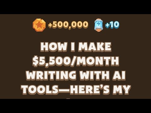 How I Make $5,500/Month Writing with AI Tools—Here’s Process | MemeGirls | Memefi New Video Code