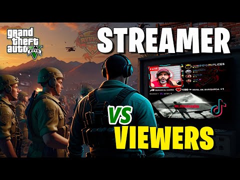 STREAMER VS VIEWERS GTA V INTERACTIVO