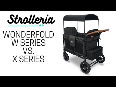 WonderFold W Series Vs. X Series Stroller Wagon Comparison