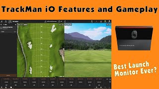 Trackman iO Home Golf Simulator Features and Gameplay