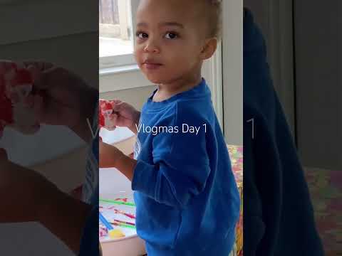 Vlogmas Day 1 | salt dough ornaments