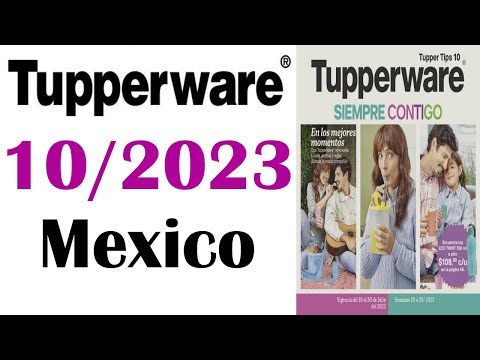 CATALOGO  TUPPERWARE  TUPPER  TIPS  10  / 2023  MÉXICO