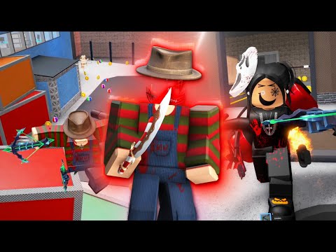 DESTROYING in MM2 as FREDDY KRUEGER (Murder Mystery 2)