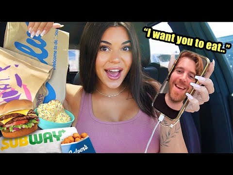 Letting INFLUENCERS DECIDE What I EAT For 24 HOURS!! **CRAZY COMBOS!**