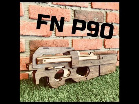 Fun-Maker P90 rubber band gun  16連發 橡皮筋槍