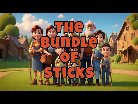 The Bundle of Sticks | Aesop's Fables | 伊索寓言 | 團結力量大 | イソップ寓話 | スティックの束