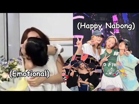 twice supporting nayeon as a soloist, she gets emotional ft.kissing the maknaes