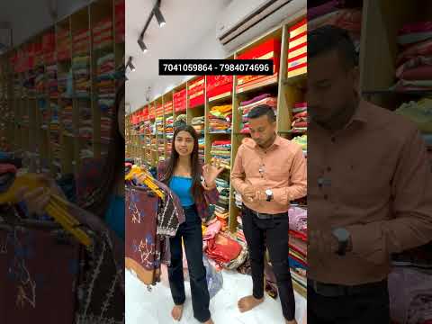 Saree Collection ishita house Factory Outlet #shortvideo #suratwholesalemarket