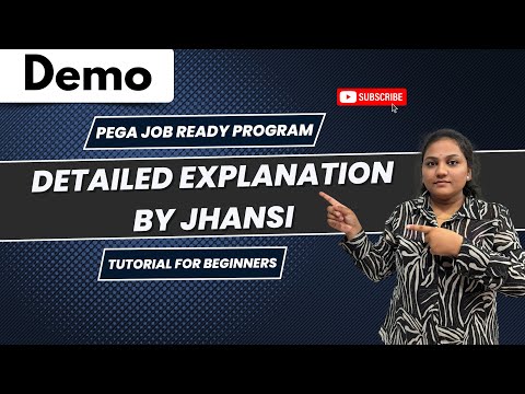 Pega Post Training Demo | PEGA JOB READY PROGRAM DETAILED EXPLANATION BY JHANSI