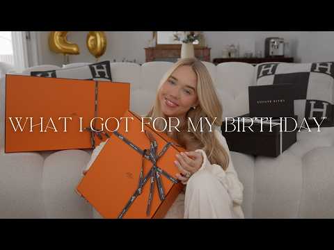 What I got for my 28th birthday 🎂 🤍 Unboxing My Dream (Holy Grail) Birkin 25,  Hermès Shoes & More ✨