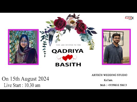 WEDDING CEREMONY OF QADRIYA & BASITH