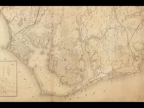 North Carolina Coastal History and Cartography (1862)