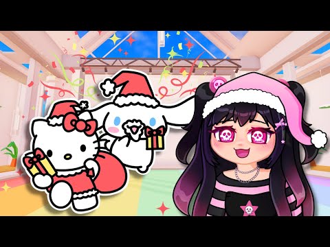 Drawing a Very Sanrio Christmas ROBLOX