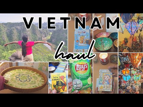 Indian in Vietnam! | Vietnam haul - Snacks, Stationery, Handicrafts, Home Décor & Lanterns!