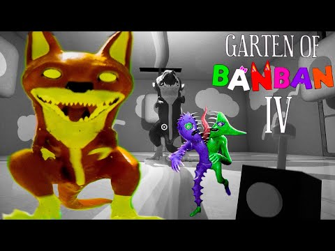 Garten of Banban 4 - Meeting with KITTISAURLIA (Gameplay #1)