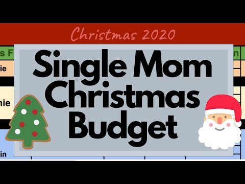 SINGLE MOM CHRISTMAS BUDGET: Setting Up My First Christmas Budget as a Single Parent