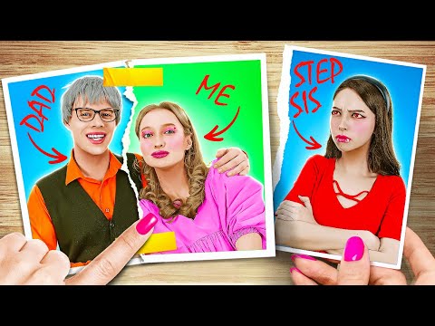 Mom vs Stepmom! Easy and Cool Parenting Hacks!