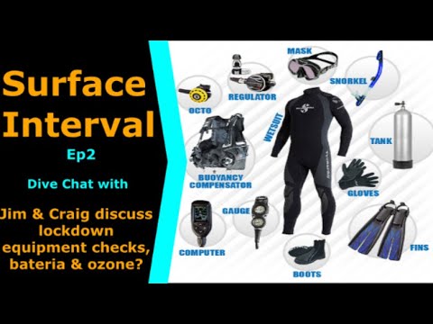 Surface Interval 2, jim and craig discussthe  Ozone Layer, Clever Bacteria and equipment checks!