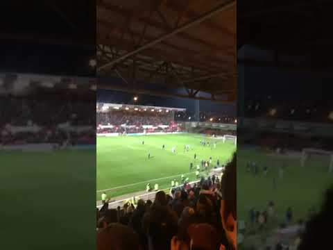 “DOYLES COMING HOME” - Bradford City Fans At Swindon Town