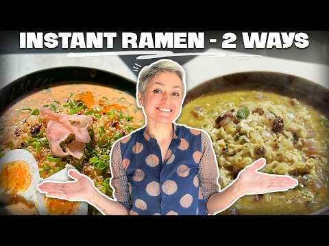 2 ways to make the most delicious RAMEN in 10 minutes! #ramen #noodles