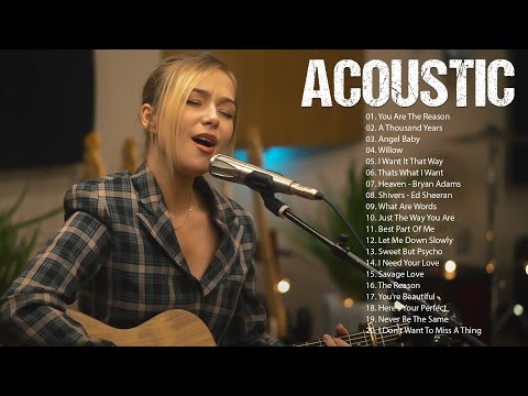 The Best Acoustic Songs of All Time | English Love Songs Acoustic Cover 2023 - Acoustic 2023