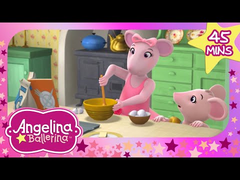 Angelina's Thanksgiving Feast | Best Holiday Moments | Angelina Ballerina | 9 Story Kids