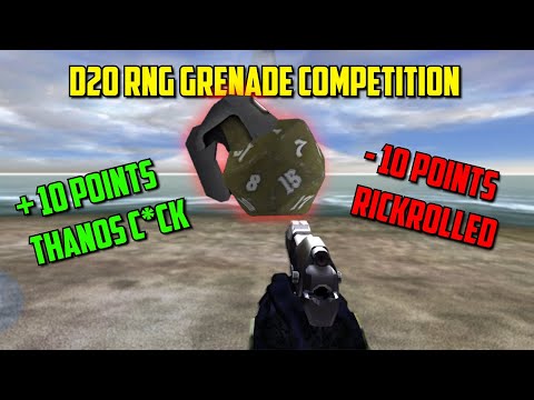 Halo D20 Grenade Mini-Game (Loser changes discord name)