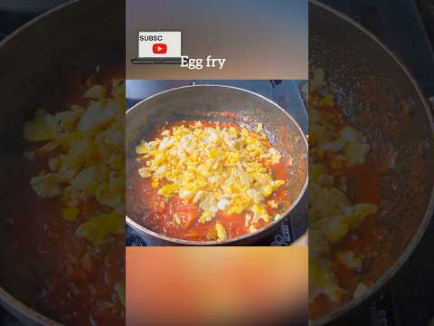 egg fry recipe #shortsvideo #food #eggbujjia￼