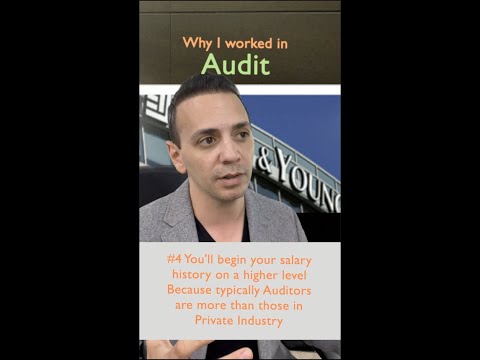 Why I worked in audit #shorts