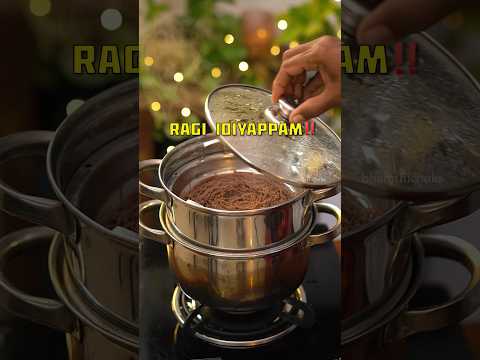 Ragi Idiyappam Recipe ‼️ #bharathicooks #ragi