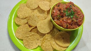 Tomato salsa | రెస్టారెంట్ స్టైల్ టమాటా సాల్సా  శాండ్విచ్ చిప్స్ చపాతి & నాచోస్| Sidedish for snacks