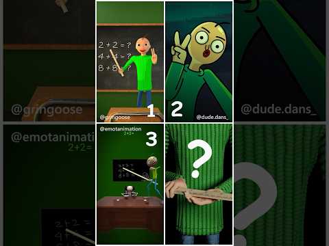 HE WANTS AN ANSWER! Baldi Basics Meme - gringoose dude.dans_ emotanimation #baldi #baldibasics #meme