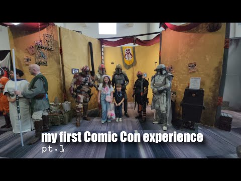 My first time attending Comic Con - Comic Con RI costumes, tour,  and interactions - Pt. 1