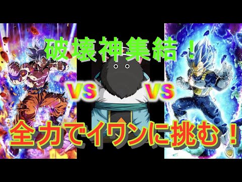 【ドッカンバトル】難しすぎる破壊神集結！イワン編【Dragon Ball Z Dokkan Battle】